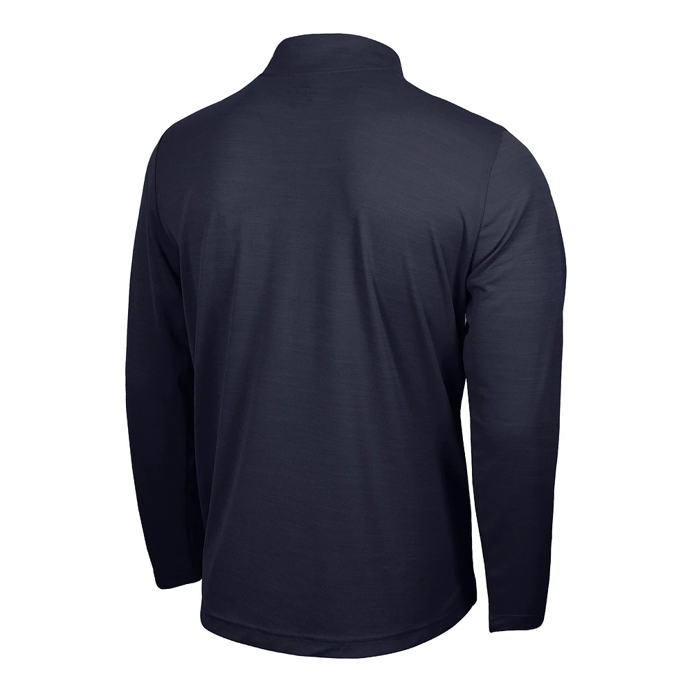 Men's Nike Navy UConn Huskies 2025 NCAA Women's Basketball National Champions Intensity Quarter-Zip Pullover