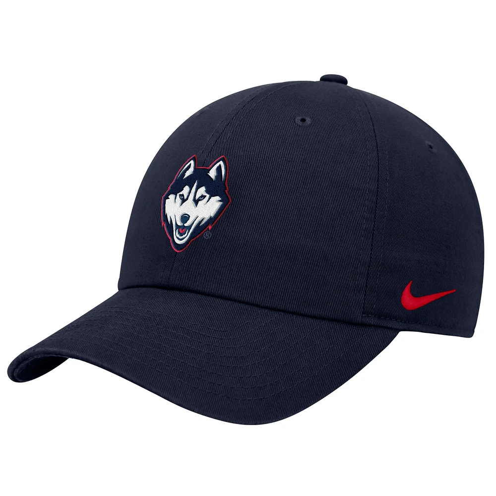 Men's Nike  Navy UConn Huskies Club Adjustable Hat