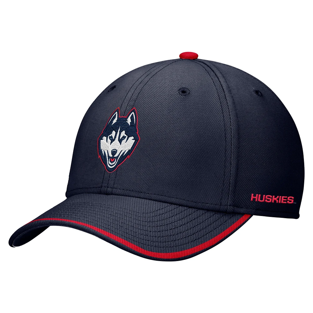 Men's Nike Navy UConn Huskies Rise Performance Flex Hat