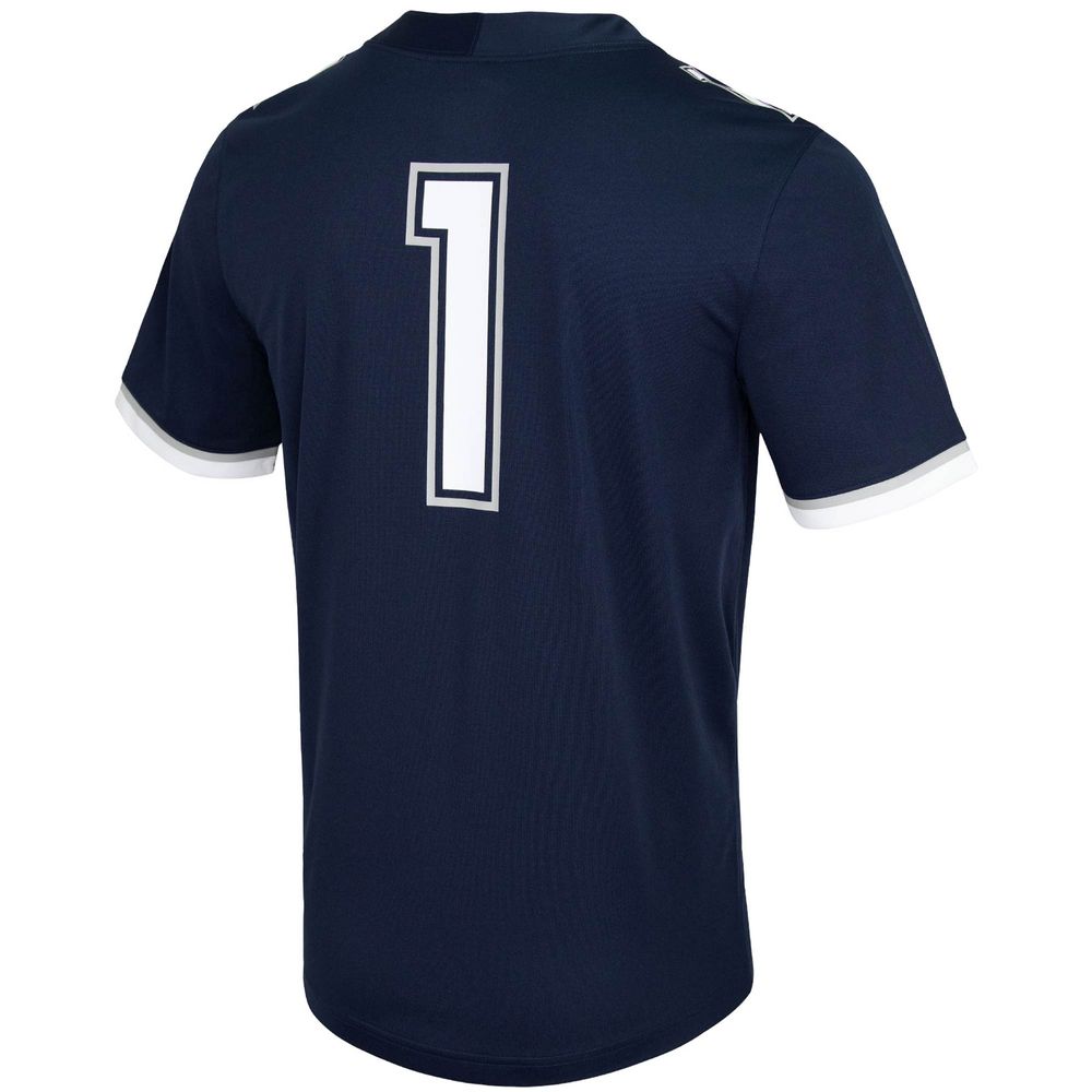 Men's Nike #1 Navy UConn Huskies Untouchable Game Jersey