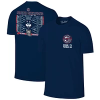 T-Shirt des champions nationaux de basket-ball pour hommes, marque rétro originale, UConn Huskies