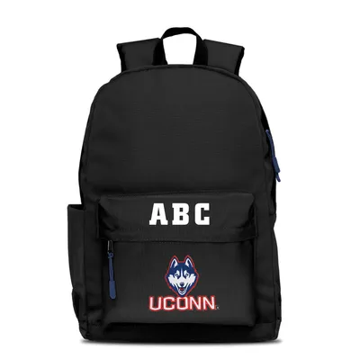 UConn Huskies MOJO Personalized Campus Laptop Backpack - Black