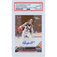 Paige Bueckers UConn Huskies Autographed 2023 Bowman U Now Orange #3E #2/5 PSA Authenticated 10 Card