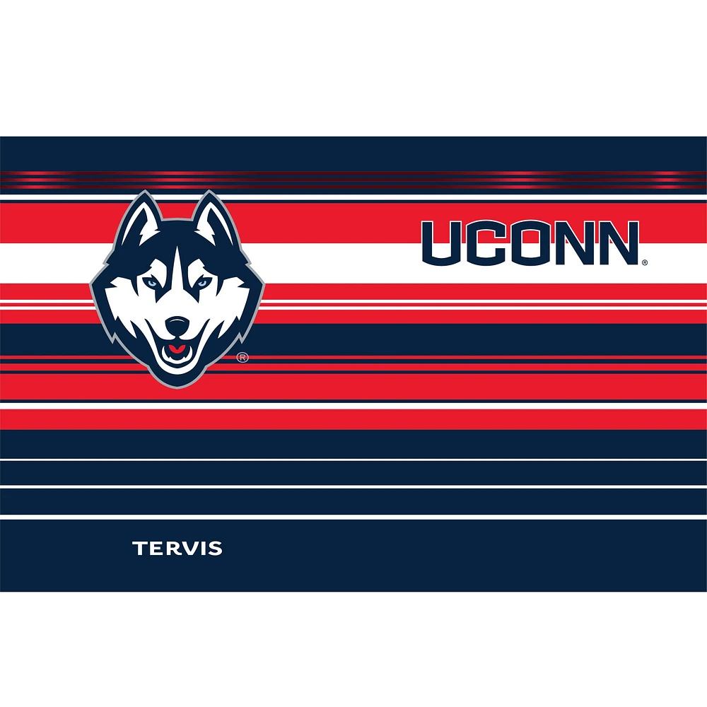 Tervis UConn Huskies 30oz. Gobelet en acier inoxydable à rayures Hype