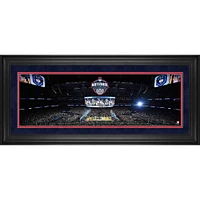 UConn Huskies 2023 NCAA Men's Basketball National Champions Framed 10" x 30" Panoramic Collage