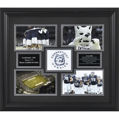 UConn Huskies Fanatics Authentic Framed 12" x 14" 4-Photograph Collage