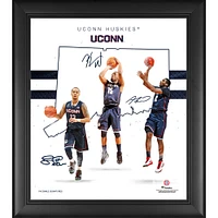 UConn Huskies Framed 15" x 17" Franchise Foundations Collage
