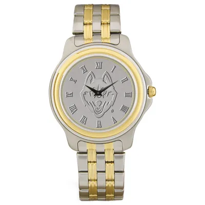 UConn Huskies Personalized Two-Tone Wristwatch