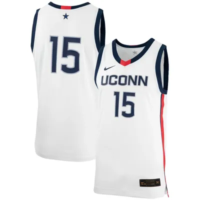 #15 UConn Huskies Nike Unisex Women's Basketball Replica Jersey - White
