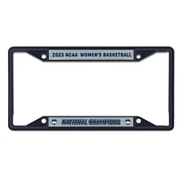 WinCraft UConn Huskies 2025 NCAA Women's Basketball National Champions Laser-Cut Color Metal License Plate Frame