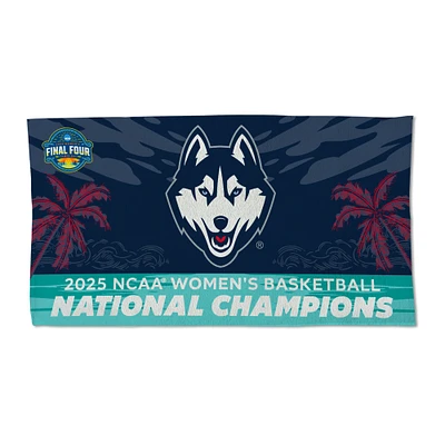 WinCraft UConn Huskies 2025 NCAA Women's Basketball National Champions Locker Room 22" x 42" Double-Sided Celebration Towel