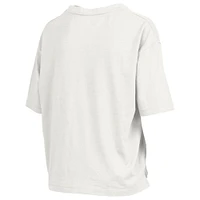 Women's Pressbox White UConn Huskies 2025 NCAA Basketball National Champions Harmony Oversized Slub T-shirt
