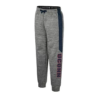 Youth Colosseum Heather Gray UConn Huskies Fleece Pants