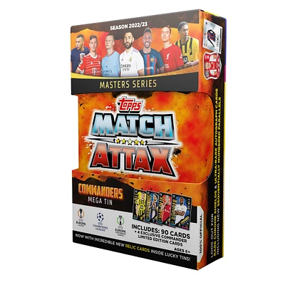Boîte métallique scellée en usine Topps UEFA Champions League Match Attax 2022-23