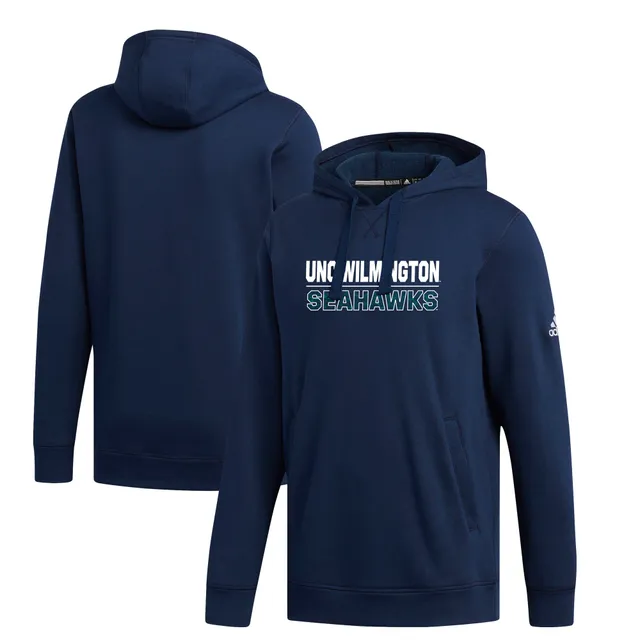 Men's Comfort Wash Gold UNC Wilmington Seahawks Fleece Pullover Hoodie