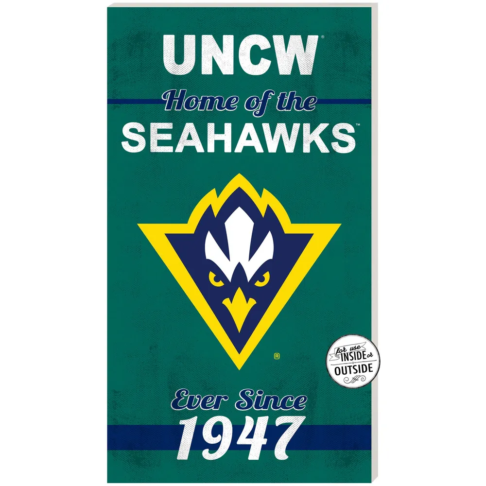 Lids UNC Wilmington Seahawks 11'' x 20'' Home Of The Sign - Teal