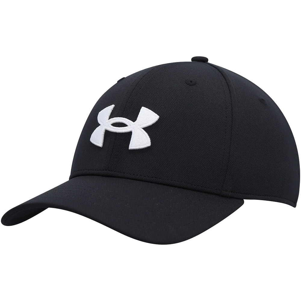 Casquette réglable noire Blitzing Under Armour pour hommes