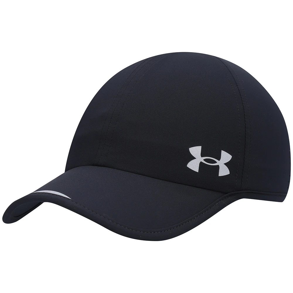 Men's Under Armour Black Iso Chill Launch Run Adjustable Hat