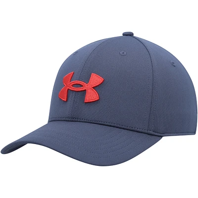 Casquette réglable Under Armour Blitzing bleue pour homme