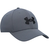 Casquette réglable Under Armour Graphite Blitzing pour hommes