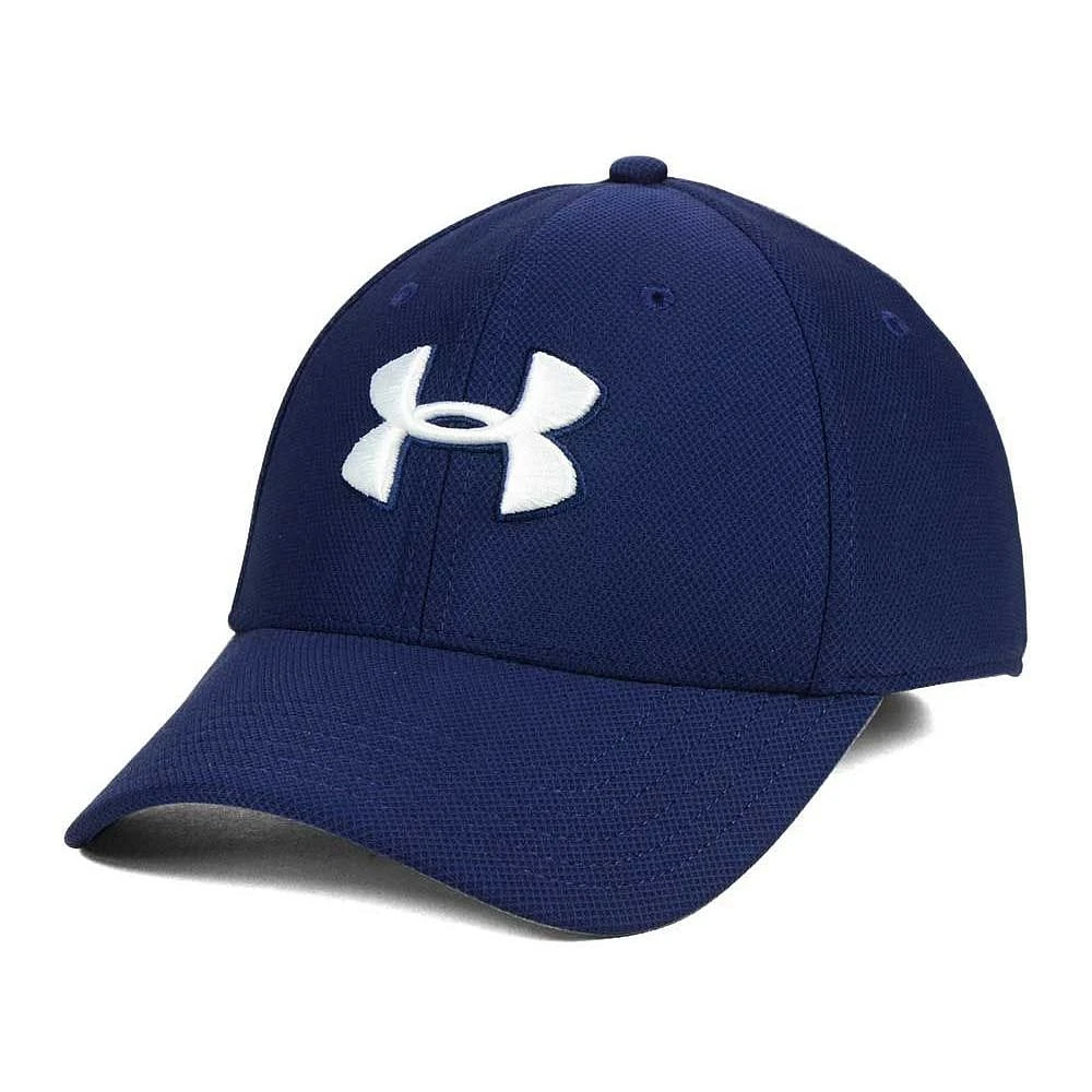 Men's Under Armour Navy Blitzing 3.0 Performance Flex Hat