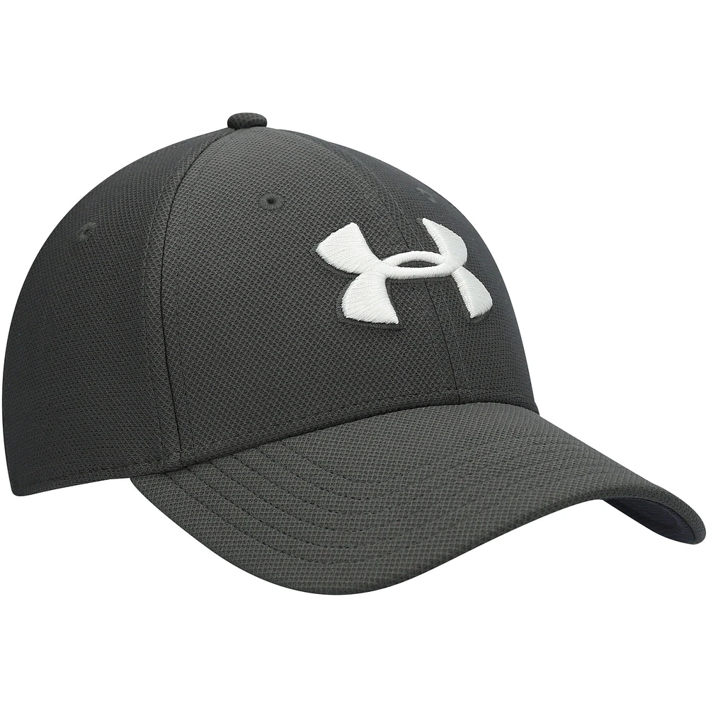 Casquette Under Armour Olive Blitzing 3.0 Performance Flex pour hommes