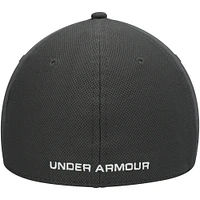 Casquette Under Armour Olive Blitzing 3.0 Performance Flex pour hommes