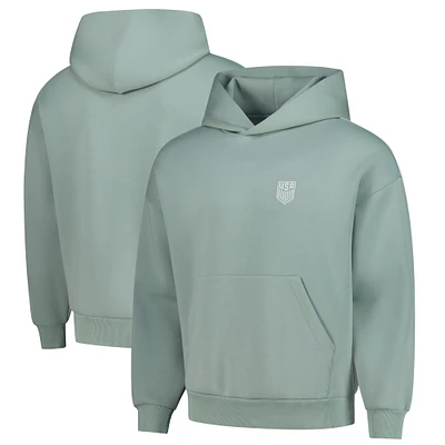 Pull à capuche unisexe Levelwear vert USMNT Luxe Signature Tri-Blend