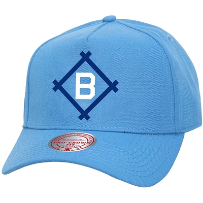 Unisex Mitchell & Ness  Blue Brooklyn Dodgers Basic Coop Pro Adjustable Hat