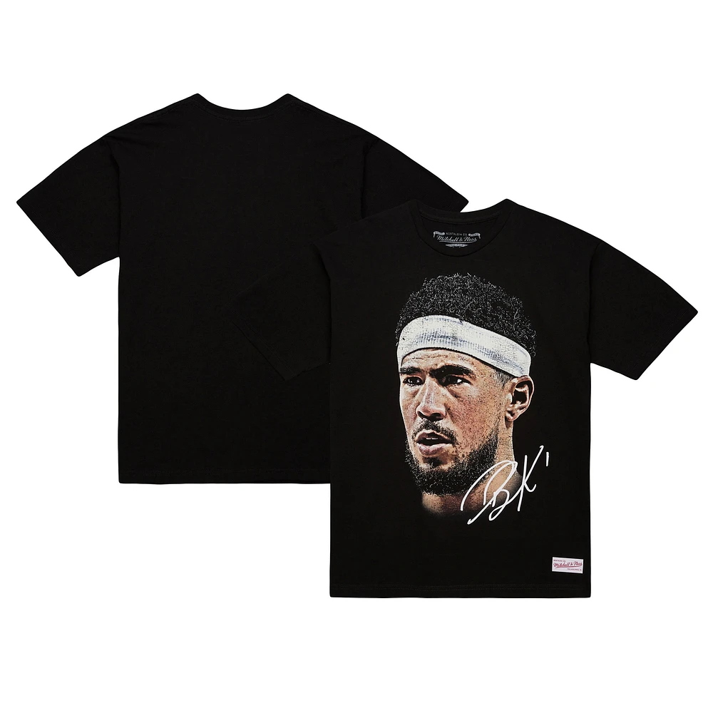 T-shirt NBA V100492 Devin Booker M&N Real Big Face Players TEEMENGRA TP14276-NBPBLCK #3