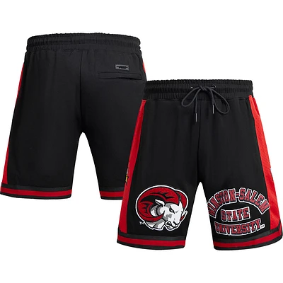 Unisex Pro Standard  Black Winston-Salem State Rams 2024 NBA All-Star Game x HBCU Classic Chenille Shorts