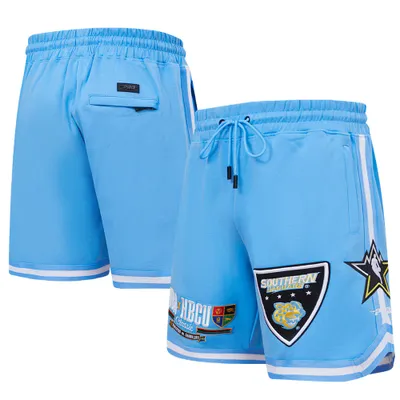 Southern University Jaguars Pro Standard Unisex 2023 NBA All-Star Game x HBCU Classic Chenille Shorts - Light Blue