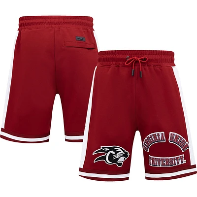 Unisex Pro Standard  Red Virginia Union University 2024 NBA All-Star Game x HBCU Classic Chenille Shorts