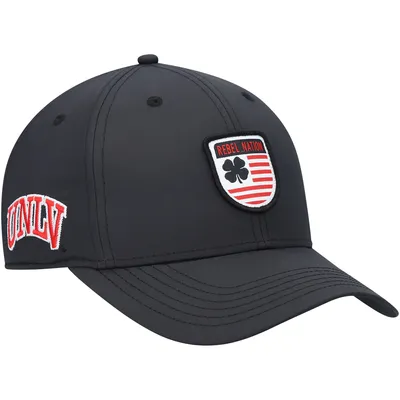 UNLV Rebels Nation Shield Snapback Hat - Black