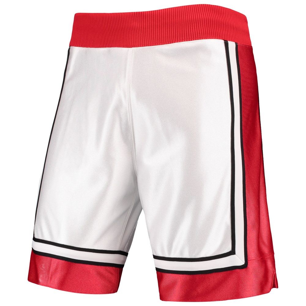 Men's Mitchell & Ness 1989-90 Basketball White UNLV Rebels Authentic Throwback College Shorts