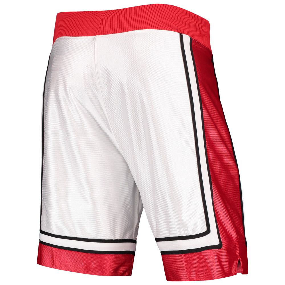 Men's Mitchell & Ness 1989-90 Basketball White UNLV Rebels Authentic Throwback College Shorts