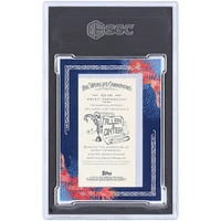 Kristi Yamaguchi Autographed 2011 Topps Allen & Ginter Mini Framed Red Ink #AGA-KYA #6/10 SGC Authenticated 8/10 Card
