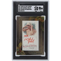 Michael Phelps Olympics 2016 Topps Allen & Ginter Mini Encadré Encre Rouge #AGA-MPH #8/10 SGC Authentifié 9/10 Carte