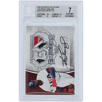 Ken Griffey Jr. USA Baseball Autographié 2006 Upper Deck Exquisite Collection Quad-Color Relic #EE-KG3 #17/25 BGS Authentifié 7 Cartes - 8.5,6.5,8,8 Sous-grades