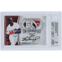 Ken Griffey Jr. USA Baseball Autographié 2006 Upper Deck Exquisite Collection Quad-Color Relic #EE-KG3 #17/25 BGS Authentifié 7 Cartes - 8.5,6.5,8,8 Sous-grades