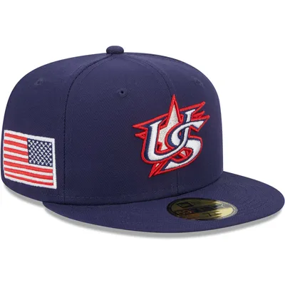 USA Baseball New Era 2023 World Classic 59FIFTY Fitted Hat - Navy