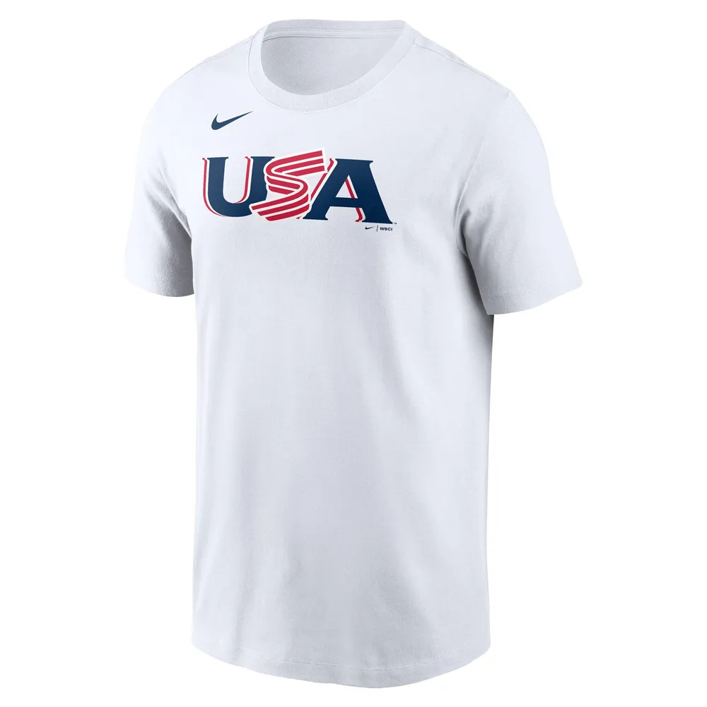 Nike Women's Bobby Witt Jr. Navy USA Baseball 2023 World Classic Name and  Number T-shirt