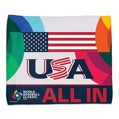 WinCraft 2023 USA Baseball World Baseball Classic 15'' x 18'' Rally Towel