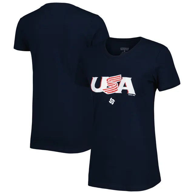 Nike Men's USA Baseball 2023 World Baseball Classic (Mookie Betts) T-Shirt in Blue, Size: Large | N19944BW3U-2S7