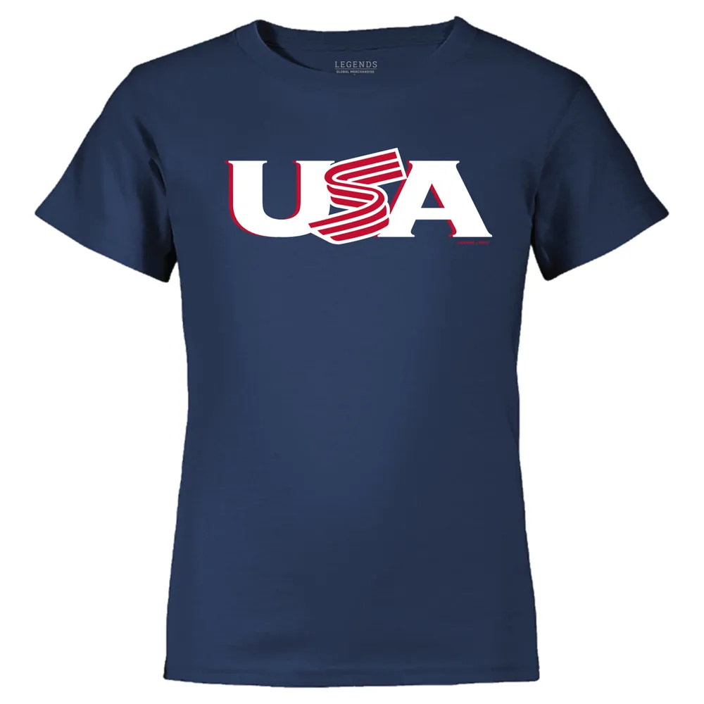 Mike Trout - US Flag Number T-Shirt