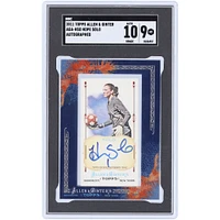 Carte encadrée autographiée Hope Solo 2011 Topps Allen & Ginter Mini #AGA-HSO SGC authentifiée 9/10