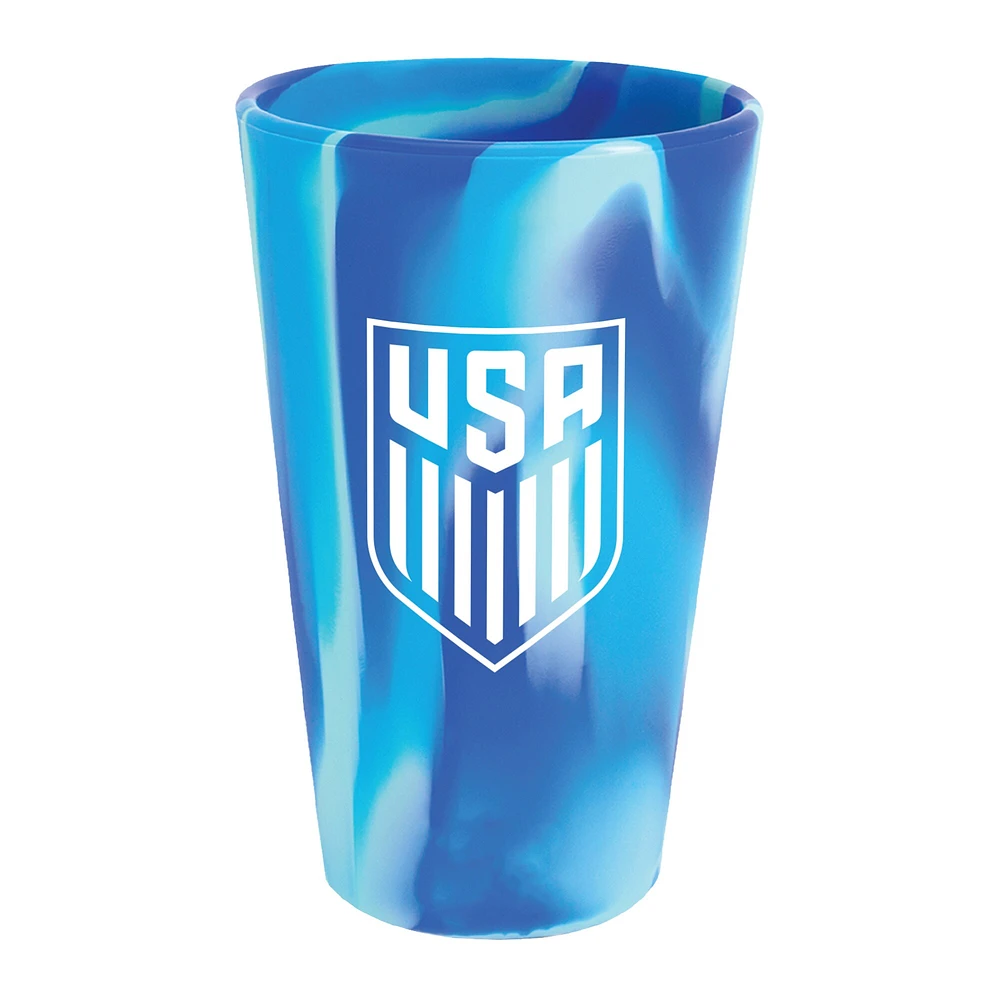 WinCraft USA Football 16oz. Verre à pinte amusant en silicone