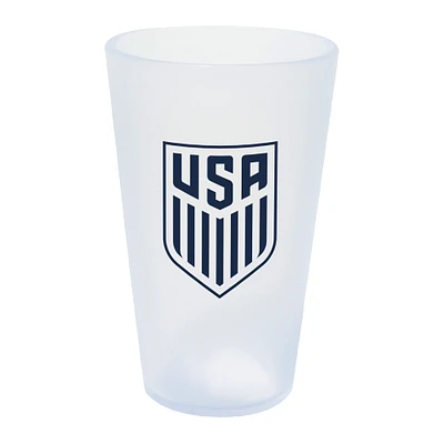 WinCraft USA Soccer 16oz. Fun Silicone Pint Glass