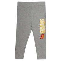 Ensemble sweat à capuche et legging pour filles de l'école maternelle Cardinal USC Trojans