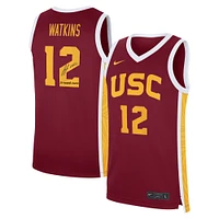 JuJu Watkins USC Trojans Autographed Cardinal Nike Replica Jersey with "25 Naismith Award" Inscription